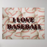 I LOVE BASEBALL-POSTER
