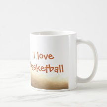 I love basketball mug