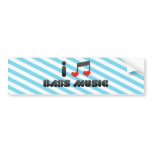 I Love Bass Music Bumper Stickers