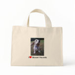 I love Basset Hounds Canvas Bags