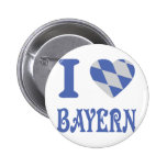 I love bayern icon pinback buttons