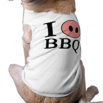 I Love BBQ Pet Clothing