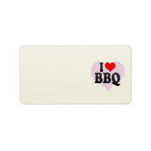 I love BBQ Labels
