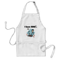 I Love BBQs T-shirts and Gifts Aprons