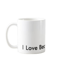 I Love Beardies! mug