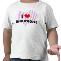 I Love Beaumont, United States Shirt