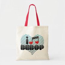 I Love Bebop Canvas Bag