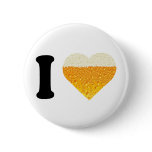 I LOVE BEER buttons