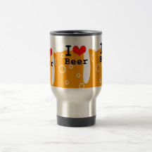 I Love Beer Mugs