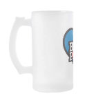 I Love Beer Pong - Blue Mugs