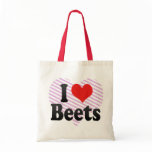 I Love Beets Tote Bag