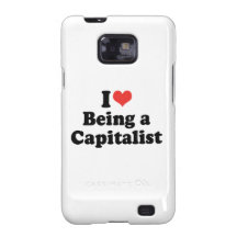 I LOVE BEING A CAPITALIST - .png Galaxy SII Case