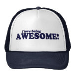 I Love Being AWESOME ! Mesh Hats