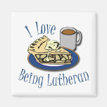 I Love being Lutheran! Fridge Magnets
