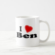 I Love Ben Mug