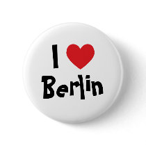 I Love Berlin Button