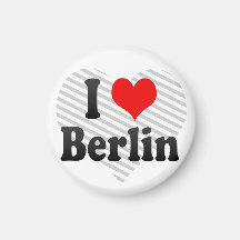 I Love Berlin, Germany. Ich Liebe Berlin, Germany Magnets