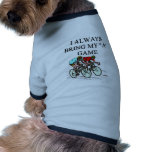 i love bicycle racing pet clothing