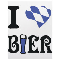 I love bier icon customized letterhead