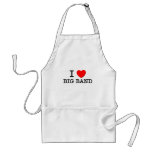 I Love Big Band Apron