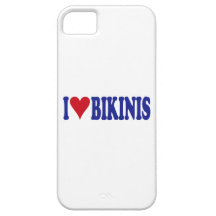 I Love Bikinis iPhone 5 Case