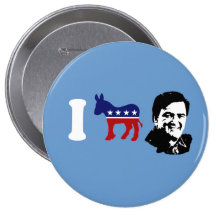I Love Bill Richardson Buttons