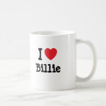 I love Billie heart T-Shirt Mugs