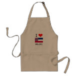 I Love Biloxi Mississippi Aprons