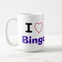 I Love Bingo Coffee Mug