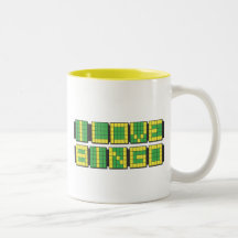 I LOVE BINGO MUG