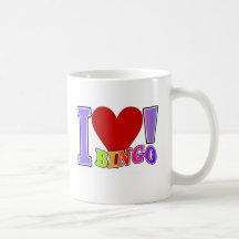 I Love Bingo Mug