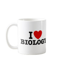 I Love Biology Coffee Mugs