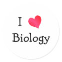 I Love Biology stickers