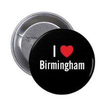 I love Birmingham Pin