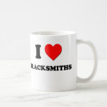 I Love Blacksmiths Coffee Mugs