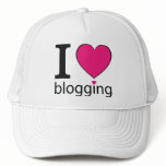 I Love Blogging Hat