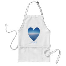 I Love Blue Skies Apron