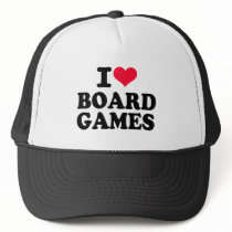 I love board games mesh hats