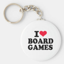 I love board games key chain