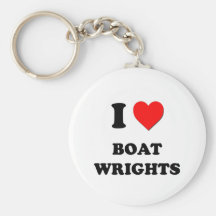 I Love Boat Wrights Keychains