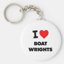 I Love Boat Wrights Keychains