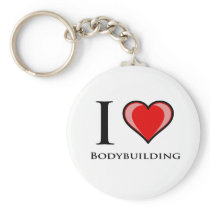 I Love Bodybuilding Keychains