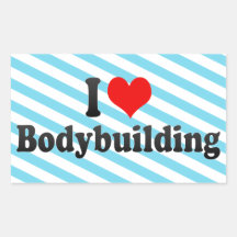 I love Bodybuilding Sticker