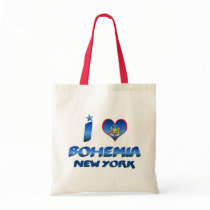 I love Bohemia, New York Tote Bag