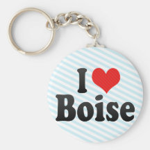 I Love Boise Key Chain