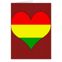 I Love Bolivia Card