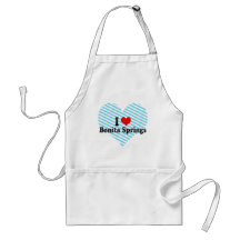 I Love Bonita Springs, United States Aprons