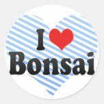 I Love Bonsai Sticker
