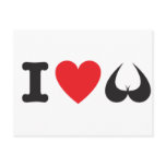 I (love) Boobies Postcard