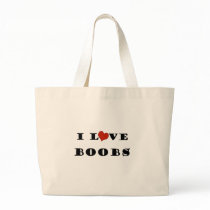 I Love Boobs Bag
